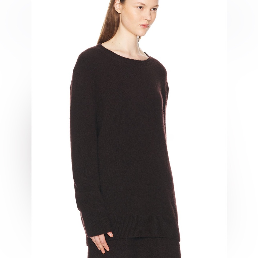 The Row Idea Cashmere Sweater size  Small in chocolate brown - Picture 7 of 9